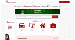 Desktop Screenshot of gaboncoin.com
